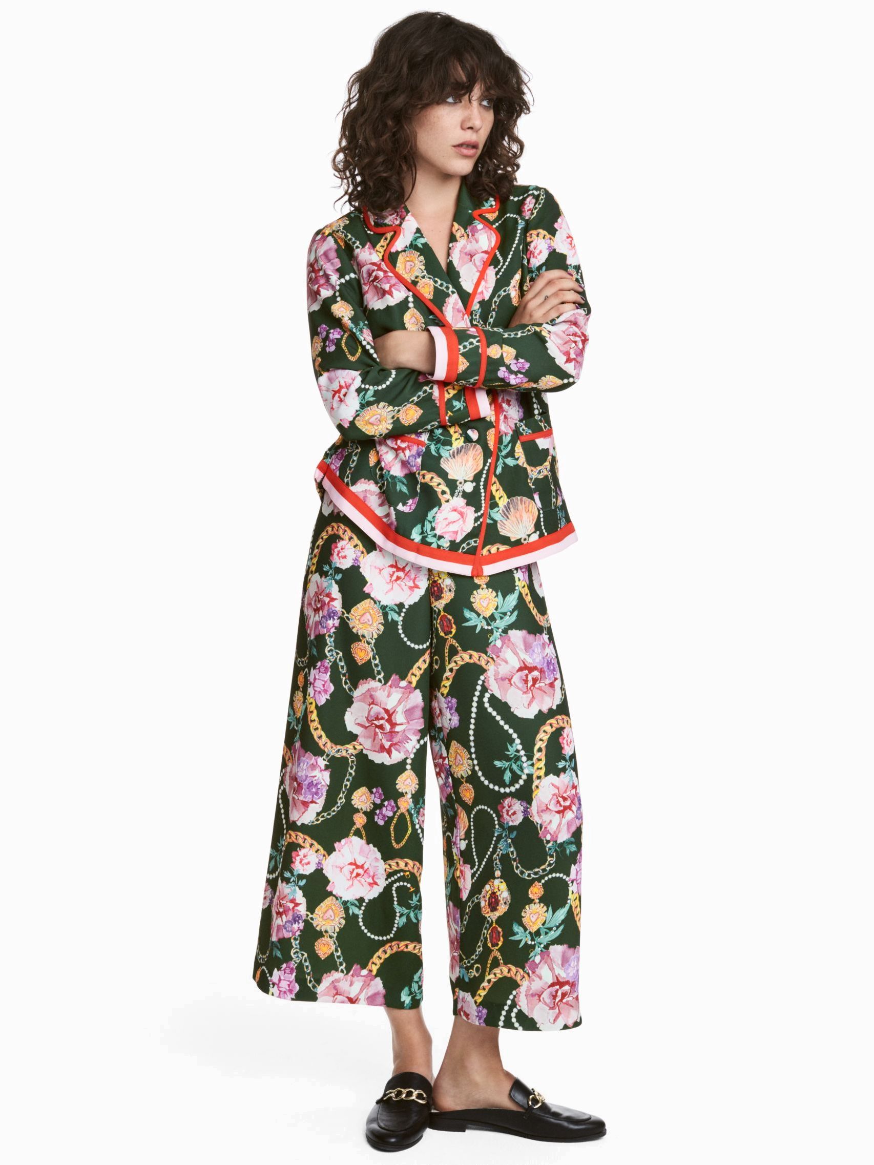 

Брюки H&M 2307-5475256 36 Зеленые