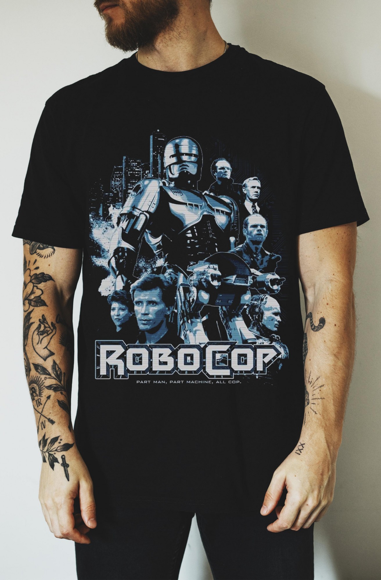 

Футболка Stedman Vintage Series Movie Robocop One  Черная, Футболка Stedman Vintage Series Movie Robocop One M Черная