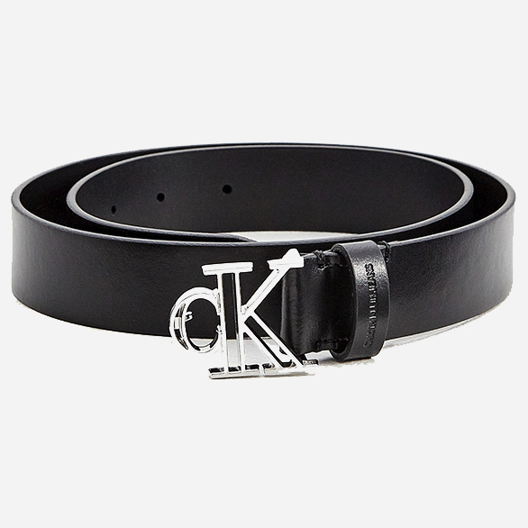 

Ремень женский кожаный Calvin Klein Jeans OUTLINE MONO PLAQUE BELT 30MM K60K608290-BDS 85 см Черный