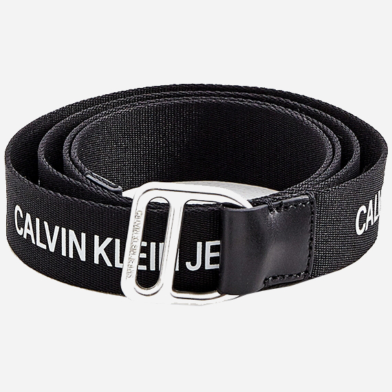 

Ремень женский Calvin Klein Jeans SLIDER WEBBING BELT 30MM K60K608292-BDS 80 см Черный