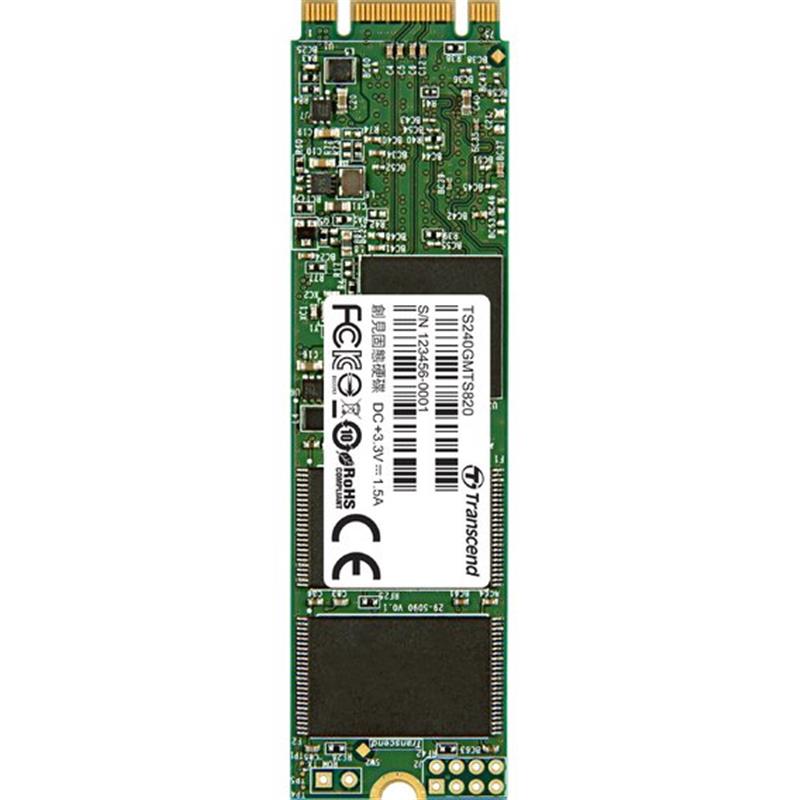 

SSD накопитель 240GB Transcend 820S M.2 2280 SATAIII 3D TLC NAND (TS240GMTS820S)