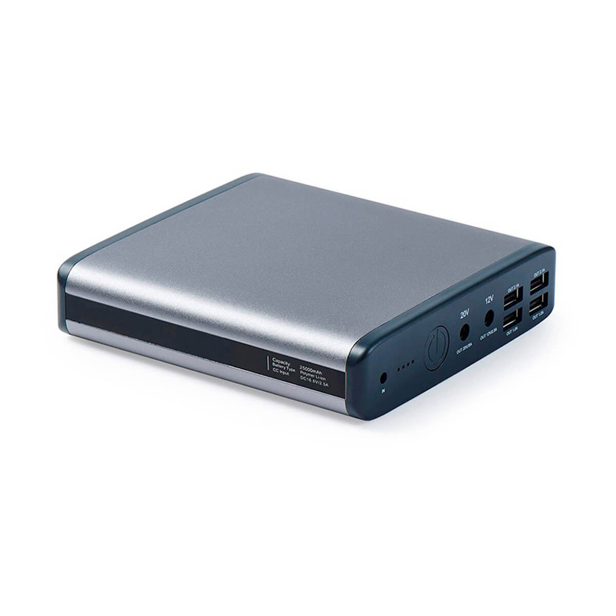 

Универсальная мобильная батарея PowerPlant K1 25000 mAh Grey