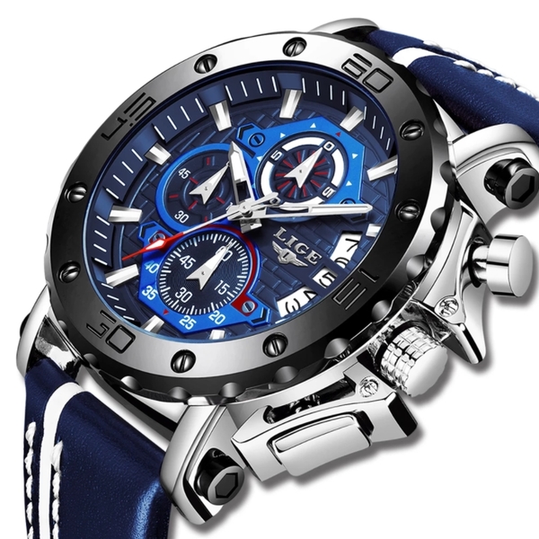 

Чоловічі годинники Lige Bali Blue