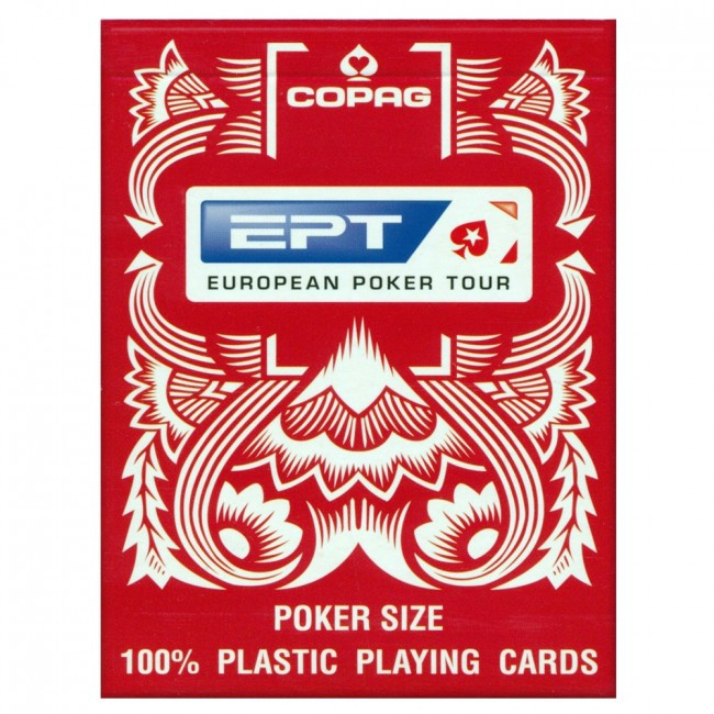 

Пластиковые карты Copag EPT Красные