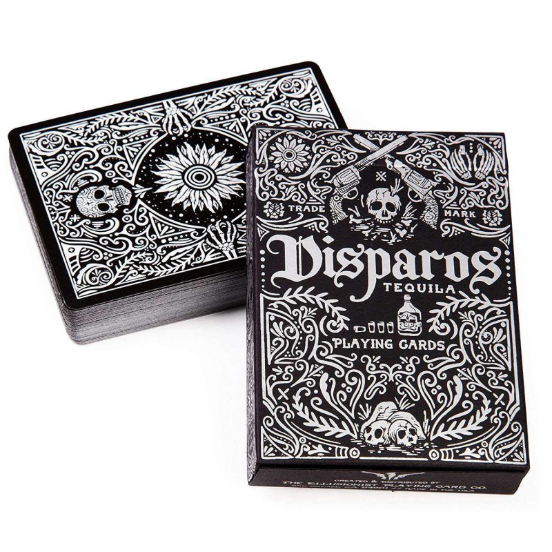 

Карты игральные Ellusionist Disparos Black by Ellusionist
