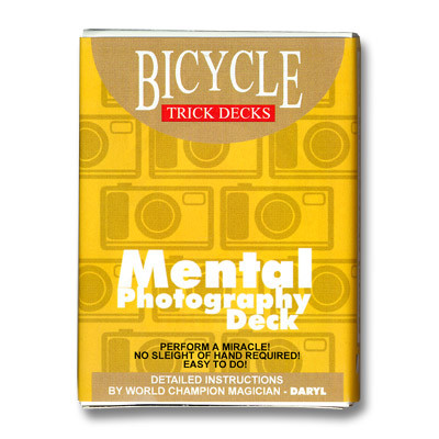 

Трюковая колода USPCC Bicycle Mental Photography Deck