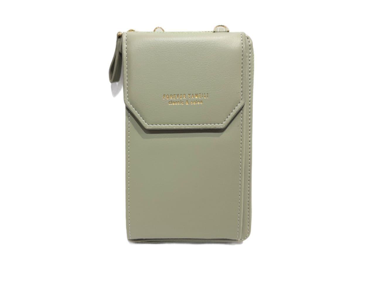 

Клатч женский эко-кожа Saralyn 7121-6 11х18х4 мятный