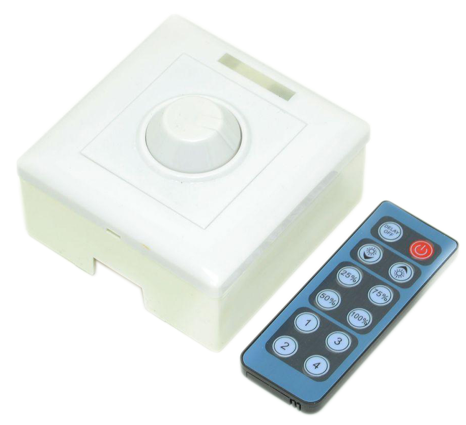 

Диммер Venom стационарный 8А с пультом Д/У (LDD-ST-8A-P1)