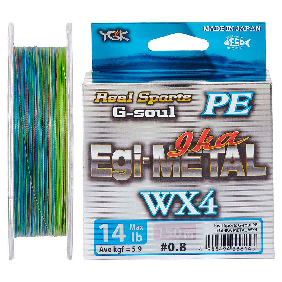 

Шнур YGK G-Soul EGI Metal 180m #0.6/0.128mm 12lb/5.4kg