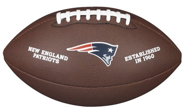 

Мяч для американского футбола W NFL LICENSED BALL NE №5 коричневый WTF1748XBNE