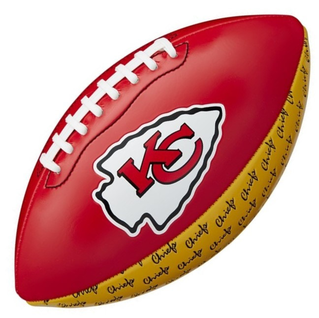 

Мяч для американского футбола W MINI NFL TEAM PEEWEE FB TEAM KC №3 Мультиколор WTF1523XBKC