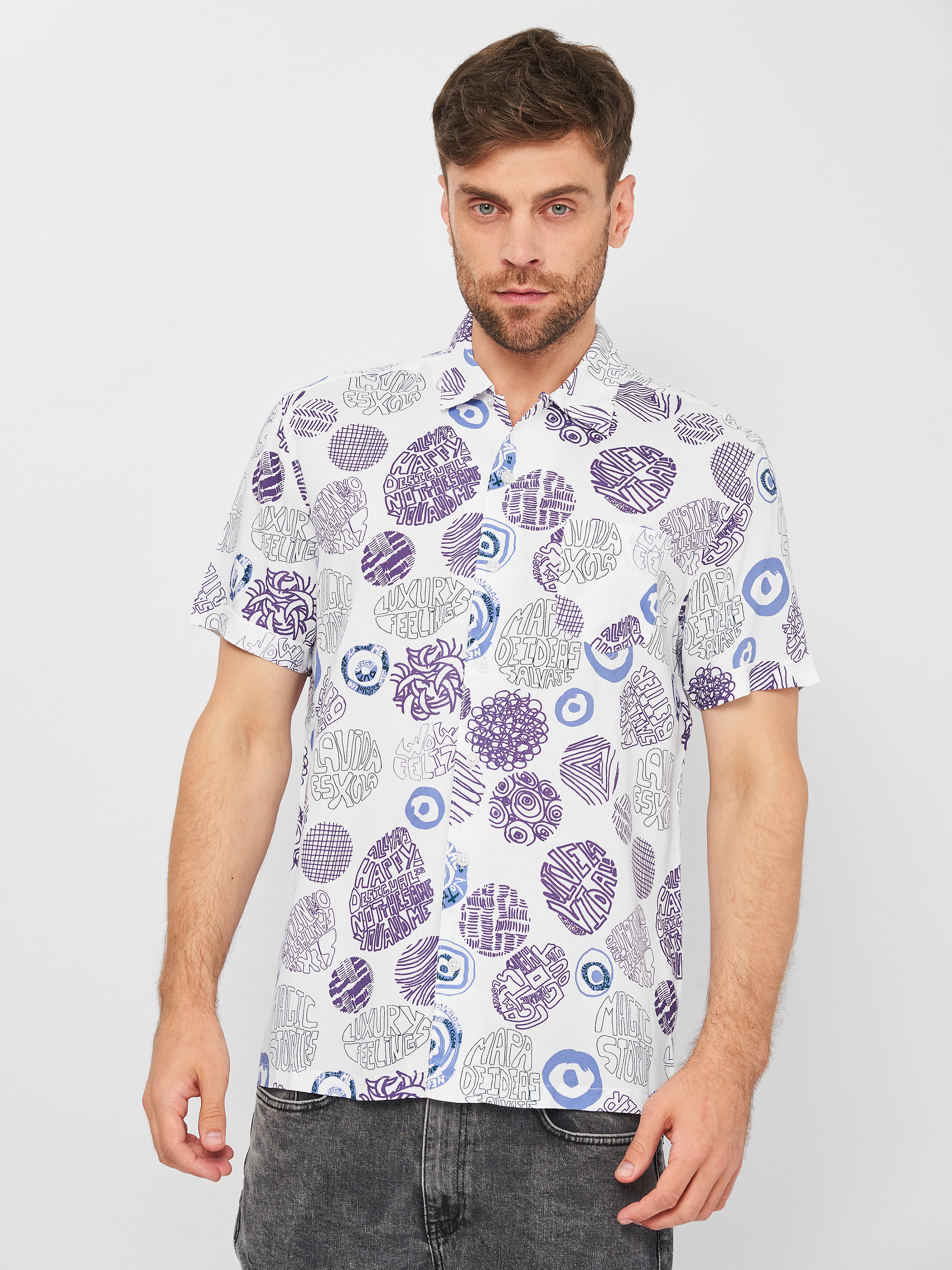 

Рубашка Desigual 18SMCWXH-1000 XL