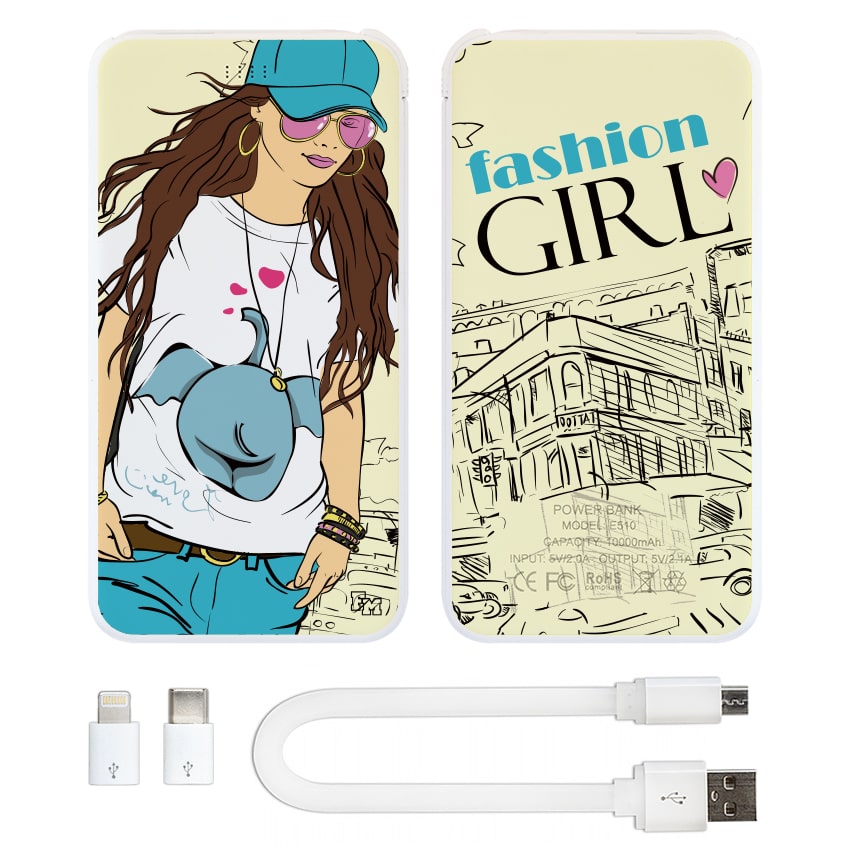 

FM Повербанк Fashion Girl 10000 mAh (E510-11)