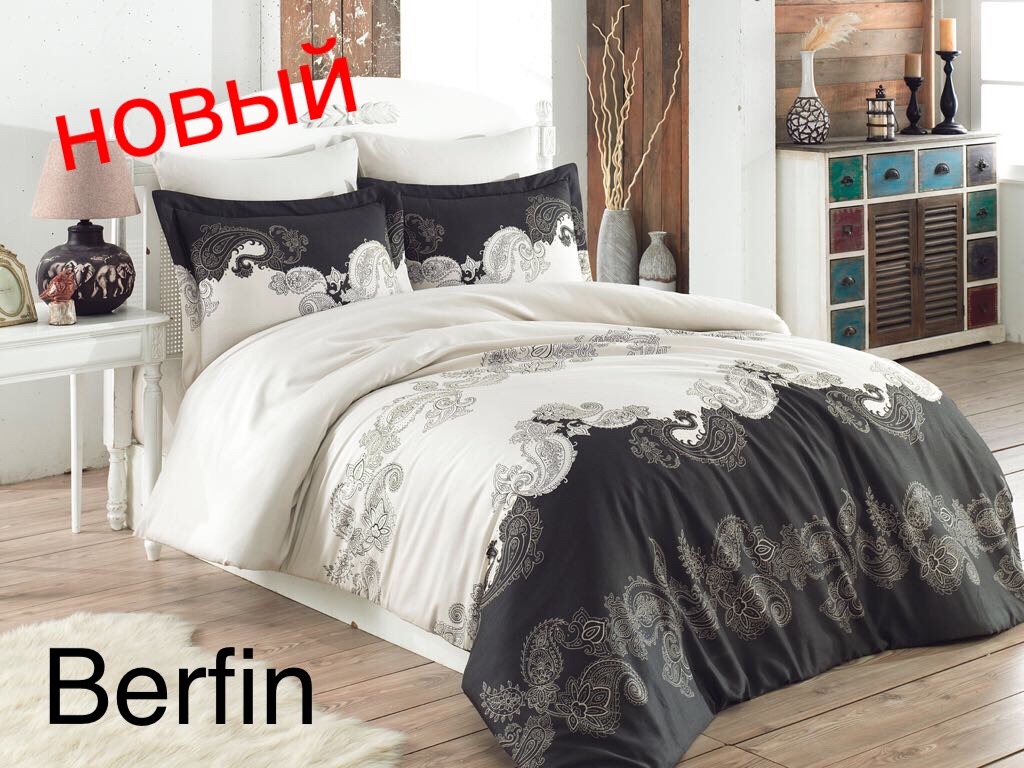 

Постельное белье "FIRST CHOICE" сатин люкс BERFIN Евро
