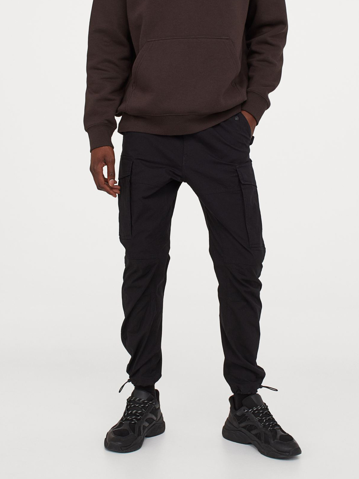 

Брюки H&M 0861167-1 L Черные (СА2000001722145)