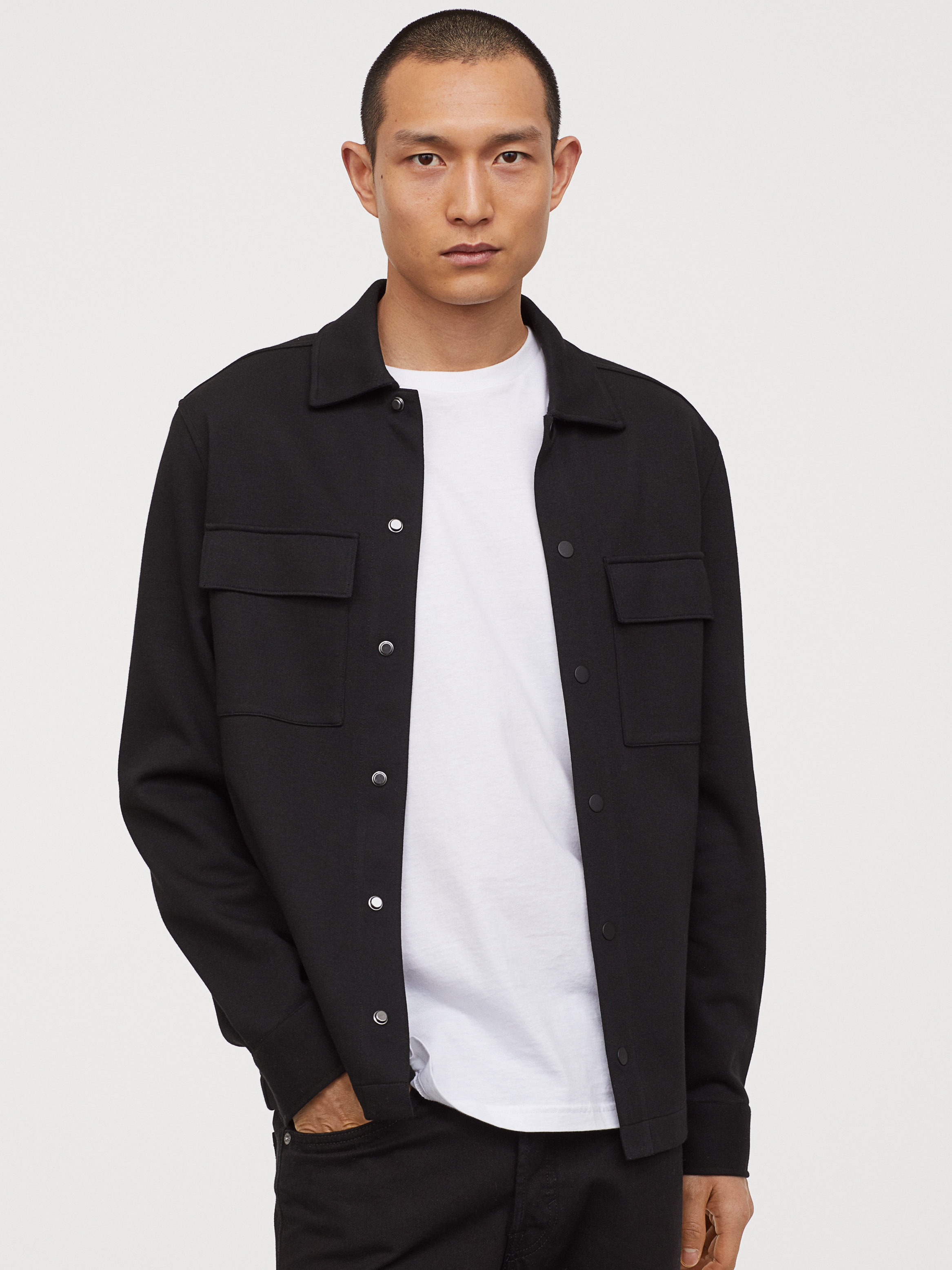 

Рубашка H&M 07-0867240-001 XS Черная (СА2000001854501)