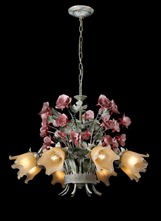 

Декоративная люстра L1226/8 (GN)