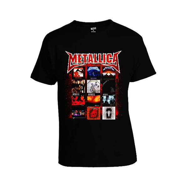 

Футболка Metallica All Albums Черный, Футболка Metallica All Albums Черный S