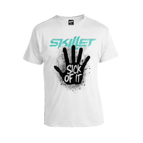 

Футболка Skillet Sick of It Белый, Футболка Skillet Sick of It Белый M
