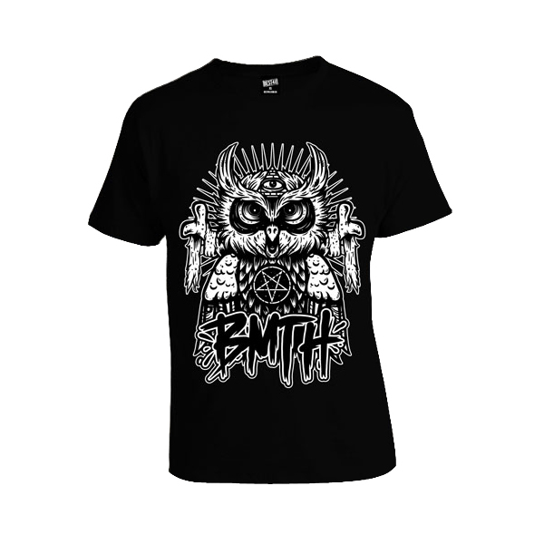 

Футболка BestU Bring Me The Horizon Owl Черный XXL