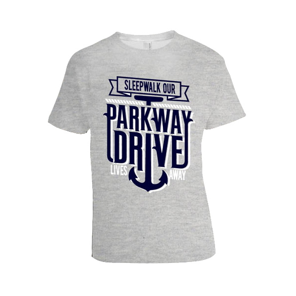 

Футболка BestU Parkway Drive Anchor Серый, Футболка BestU Parkway Drive Anchor Серый M