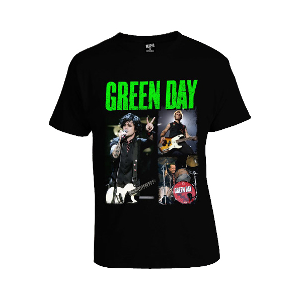 

Футболка BestU Green Day Group Concert Черный, Футболка BestU Green Day Group Concert Черный S