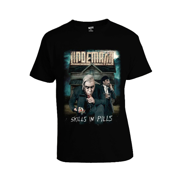 

Футболка Lindemann Skills in Pills Cover Черный, Футболка Lindemann Skills in Pills Cover Черный S