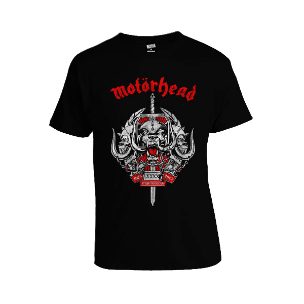 

Футболка Motorhead 40 Years Черный XXXL