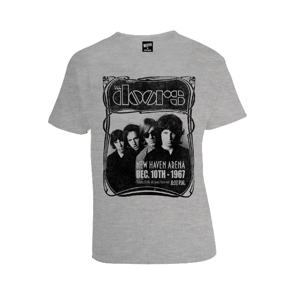 

Футболка BestU The Doors Poster Серый, Футболка BestU The Doors Poster Серый L