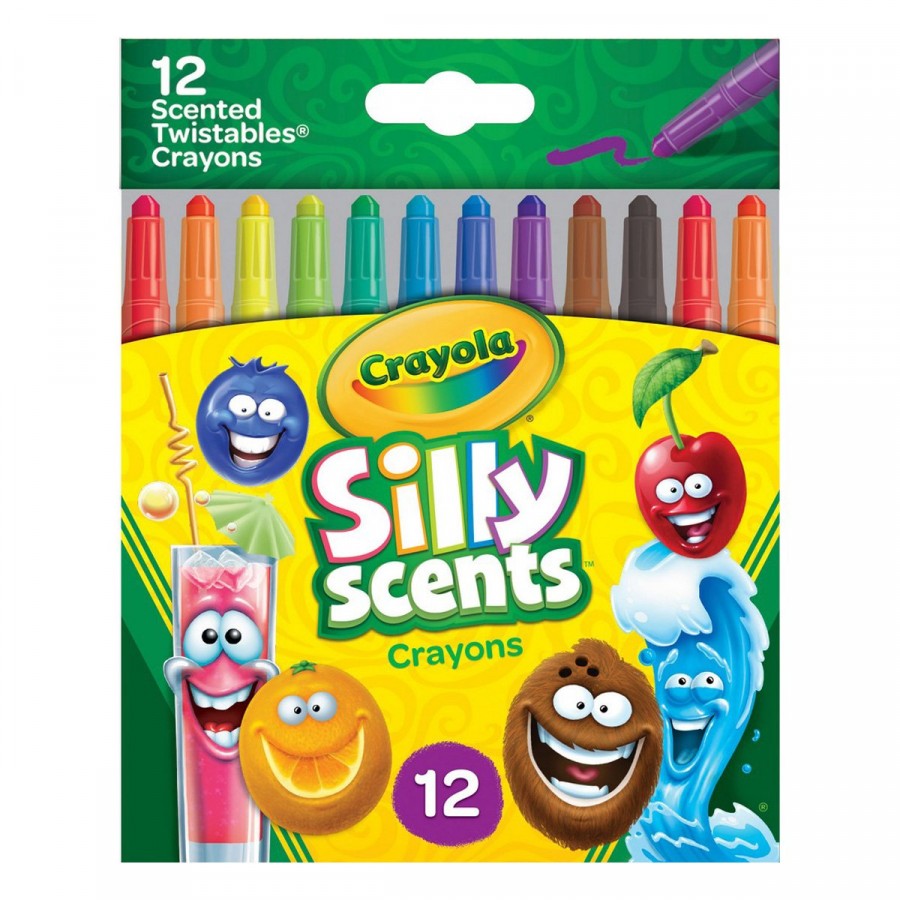 

Crayola Воскова ароматизована крейда що викручується 12шт. (52-9712)