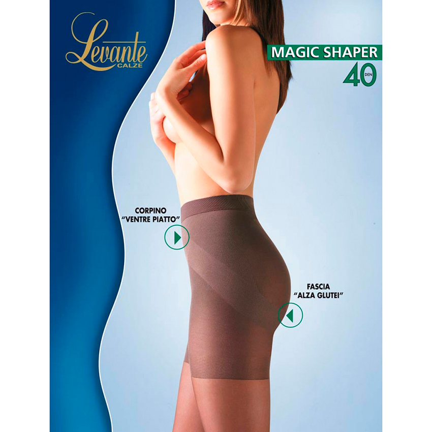 

Колготы женские классические LEVANTE 2 NERO (LV MAGIC SHAPER 40)