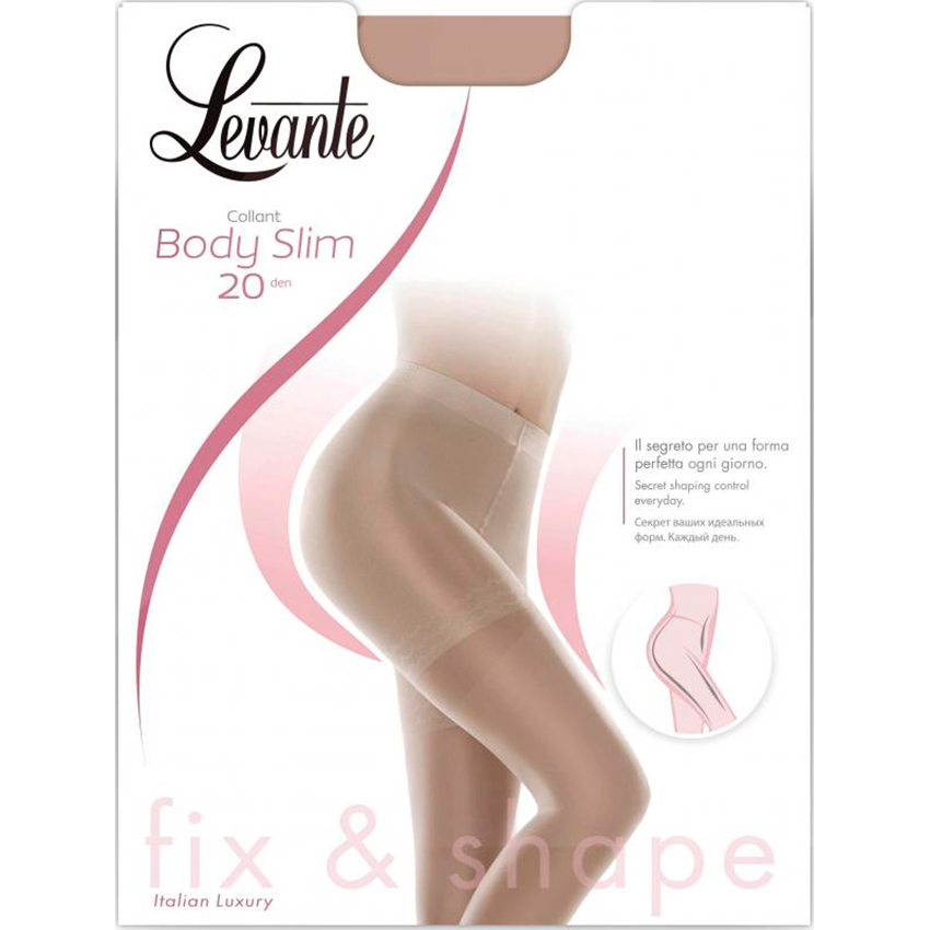 

Колготы женские классические LEVANTE 3 NERO (LV BODY SLIM 20)