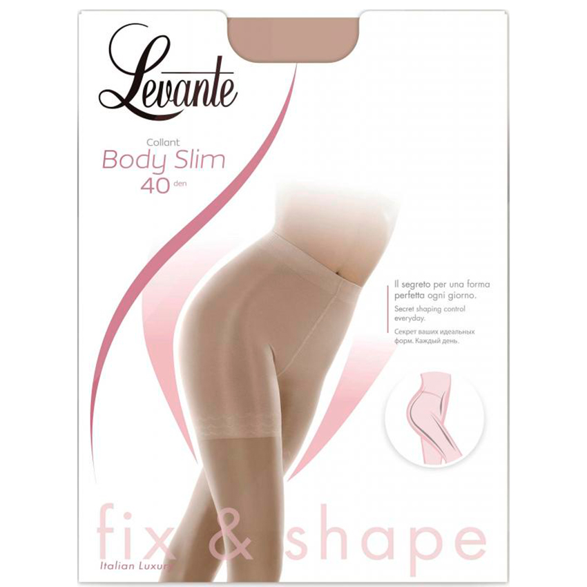 

Колготы женские классические LEVANTE 3 NATUREL (LV BODY SLIM 40)
