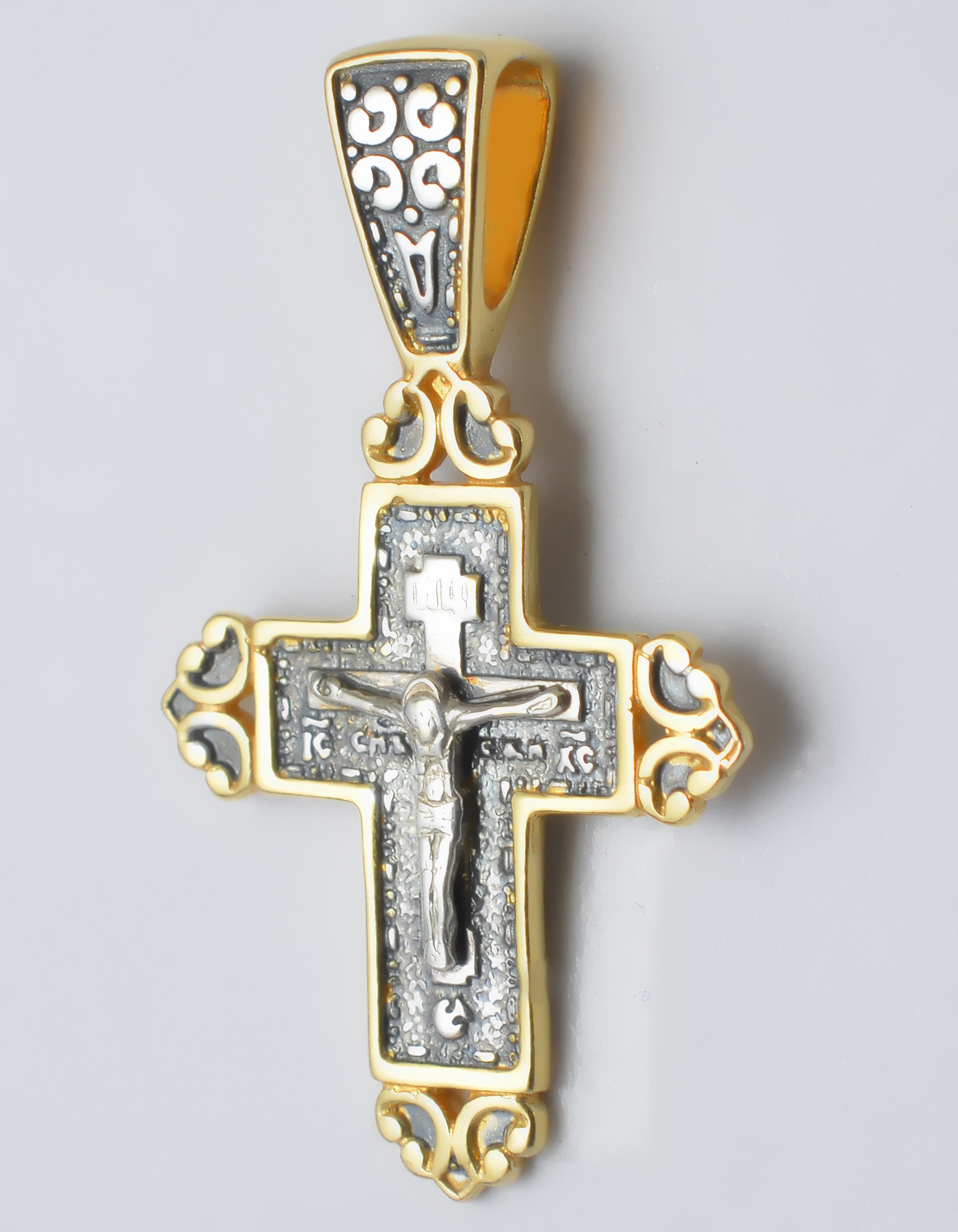 

Серебряный крест Meridian 925 пробы (Кр0143п)