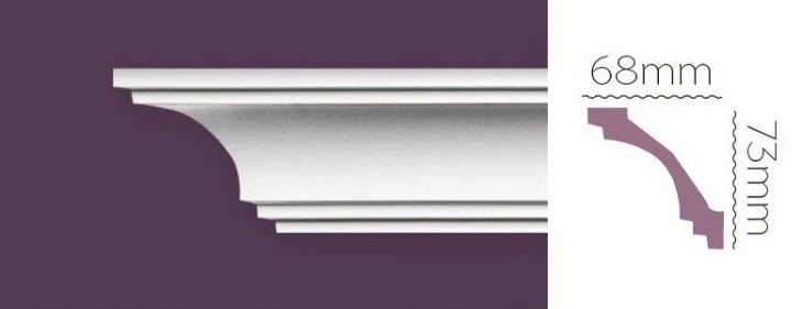 

Карниз Home Decor 1219 (73x68)мм