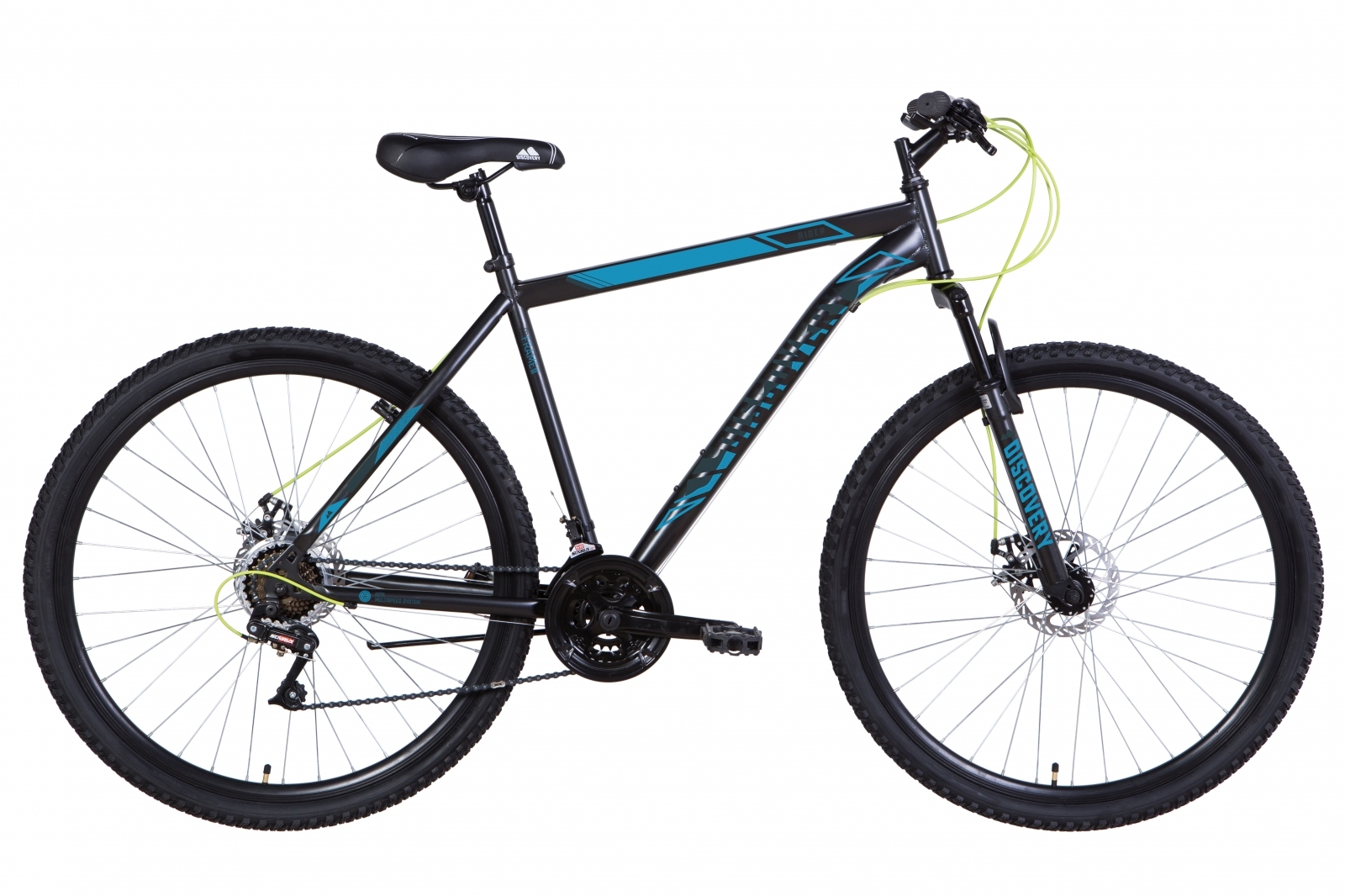 

Велосипед 29" Discovery RIDER DD 19" черно-синий 2021