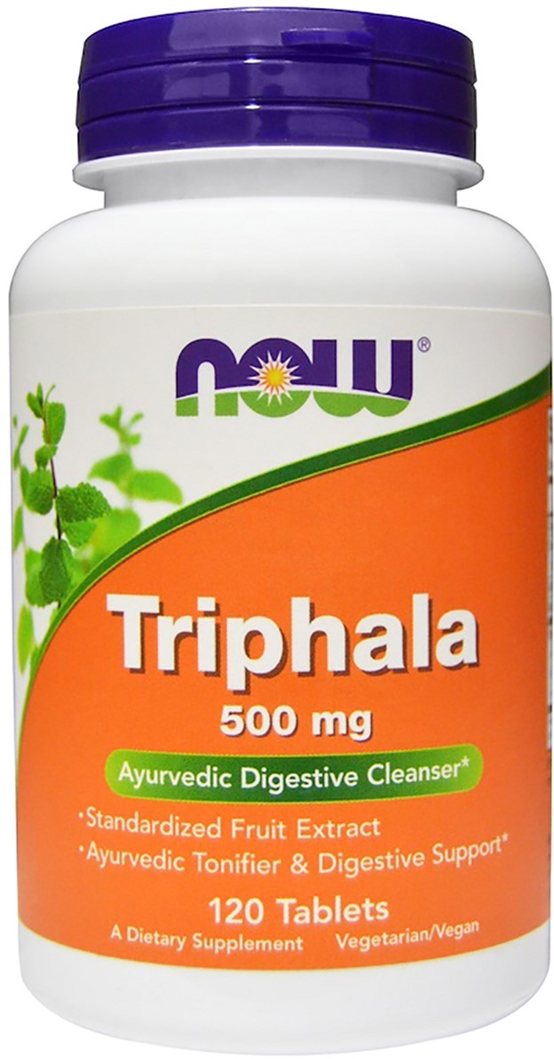 

Натуральная добавка Now Foods Трифала, Triphala, 500 мг, 120 таблеток (733739047649)