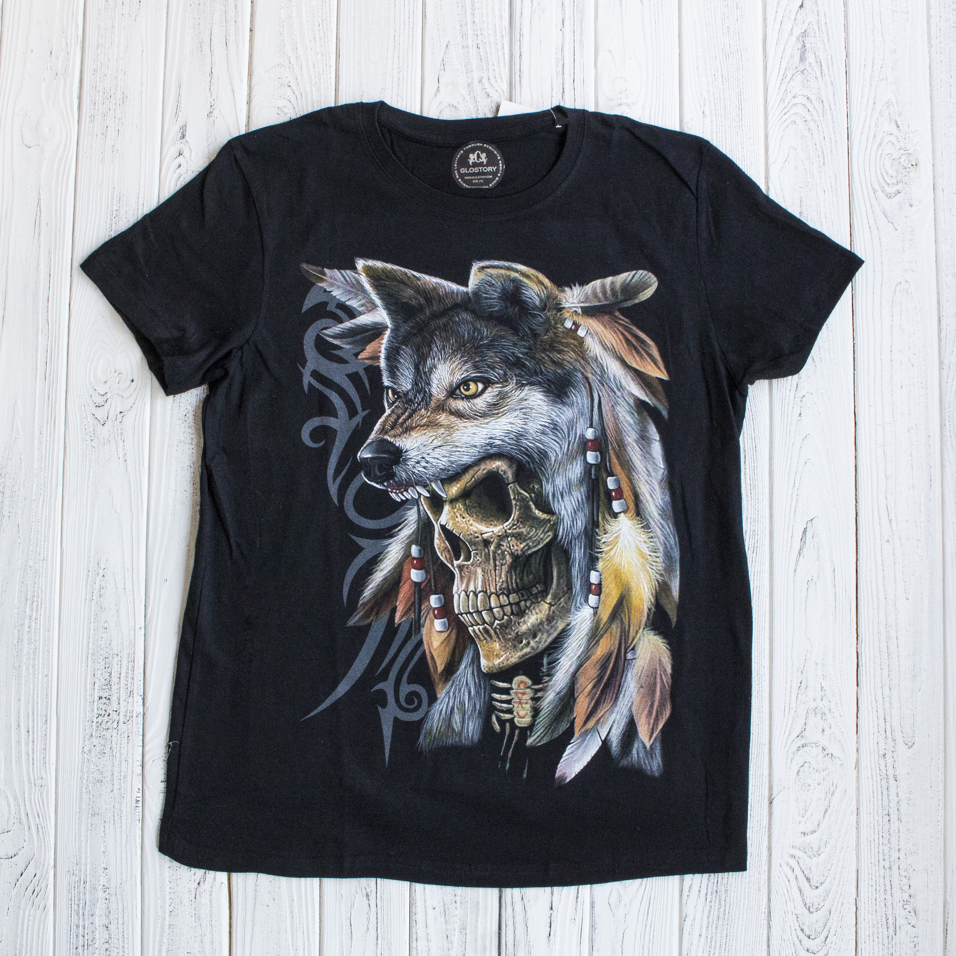 

Футболка Wolf Skin Black (XXL)