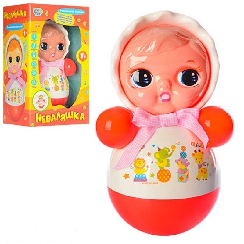 

Детская игрушка Неваляшка Joy Toy 838 A 21 Разноцветная
