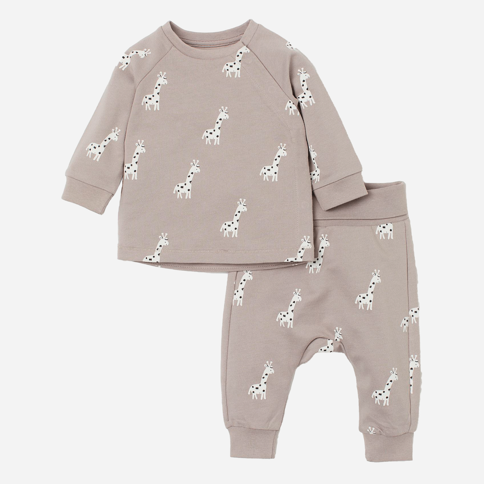 

Костюм (свитшот + брюки) H&M 2907-8859192 62 см Серо-бежевый (hm05135537824)