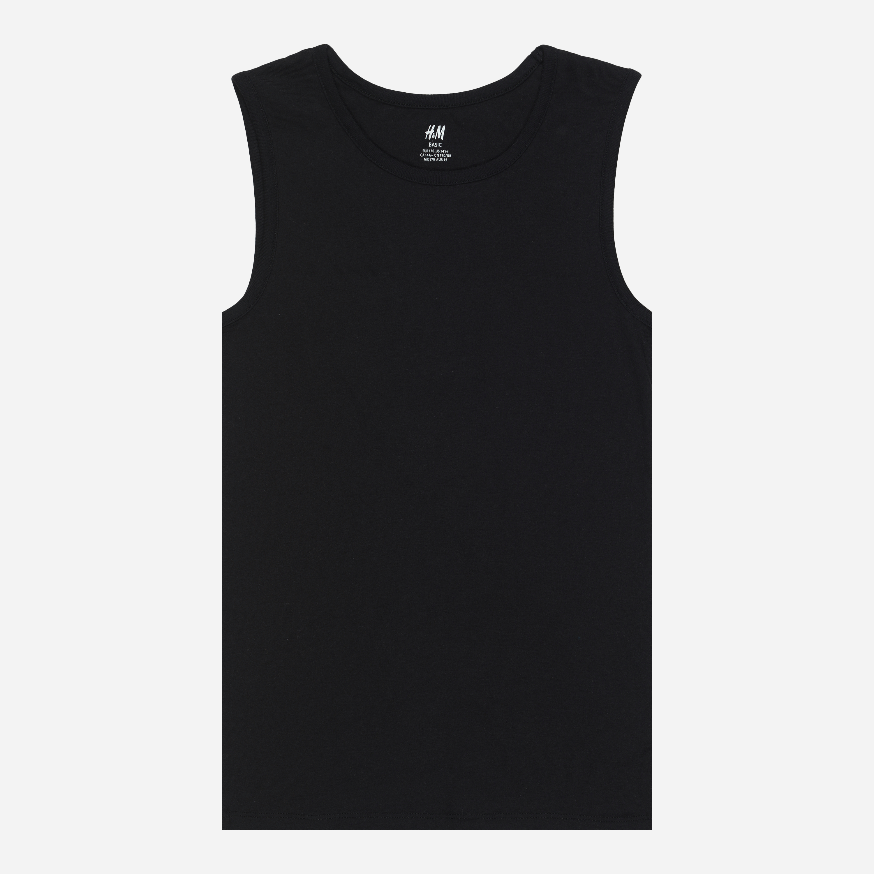 

Майка H&M 302-4034488 158-164 см Черная