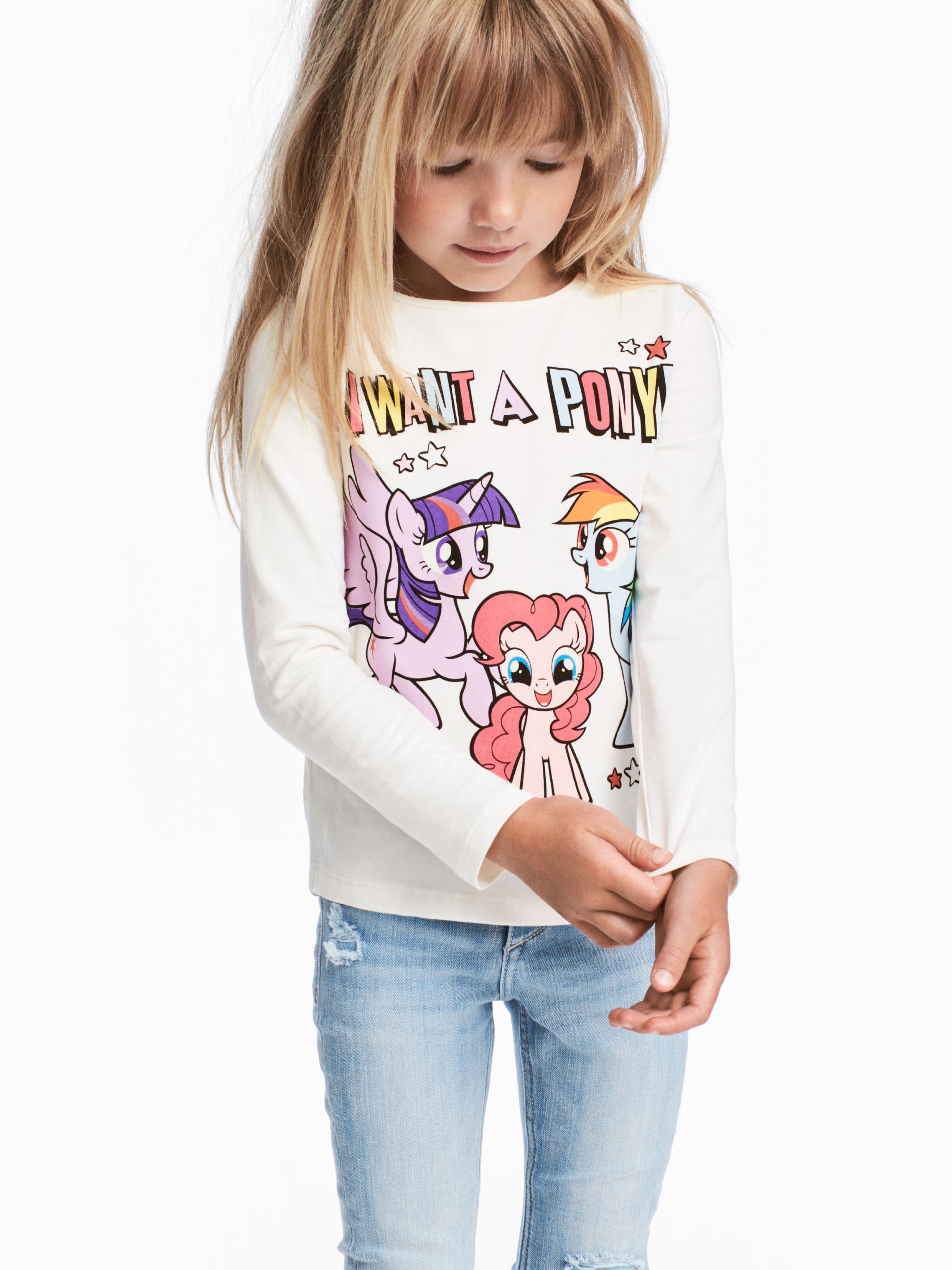 

Лонгслив H&M б5136166 134-140 см Молочный (hm07097301807)