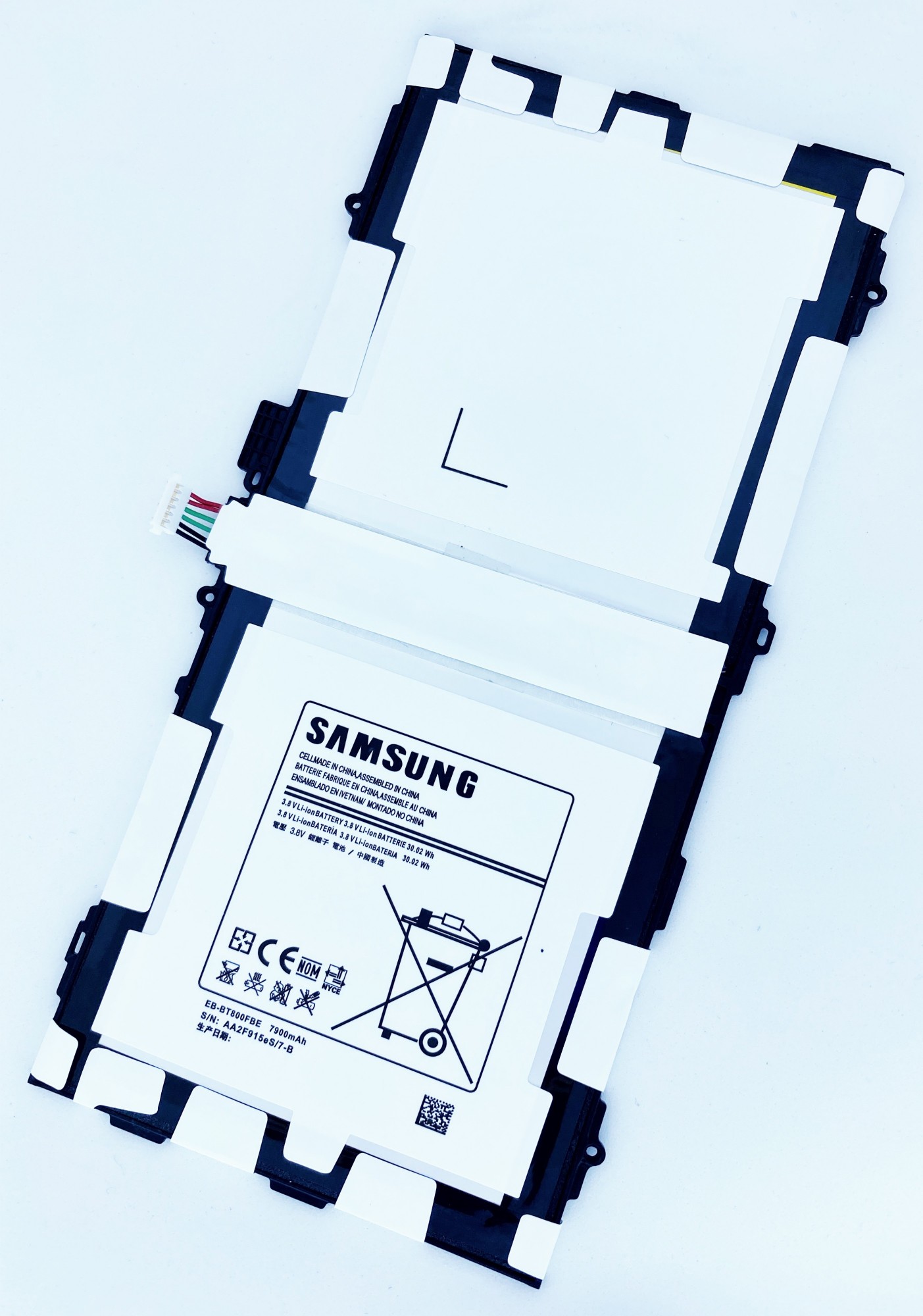

Аккумуляторная батарея (АКБ) для Samsung EB-BT800FBE (T800 Galaxy Tab S 10.5/T801/T805/T807), 7900mAh High Copy