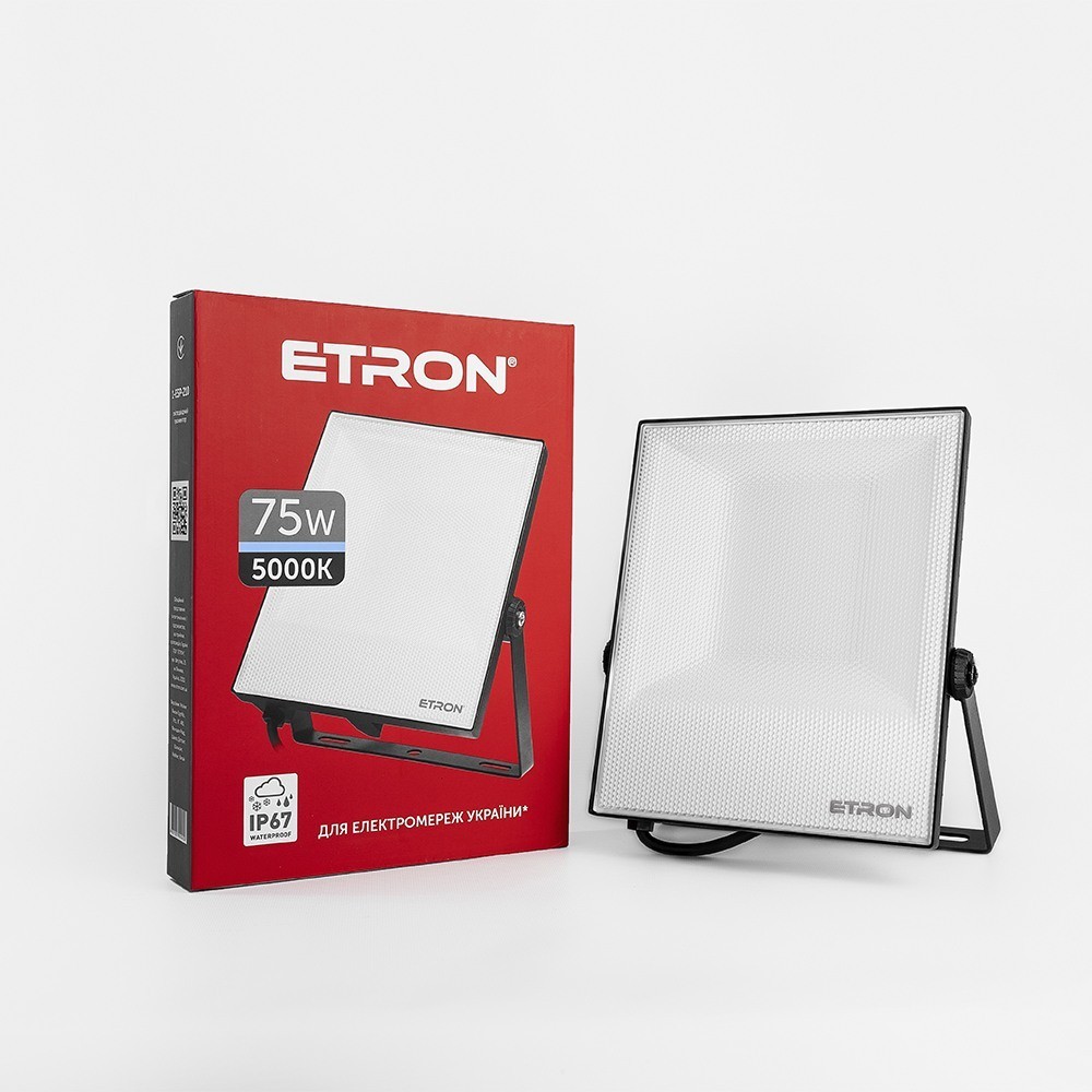 

Прожектор светодиодный ETRON Spotlight Power 1-ESP-210 75W 5000K