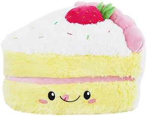 

Мягкая игрушка-антистресс Squishable Кусочек Торта 32 см (106008)