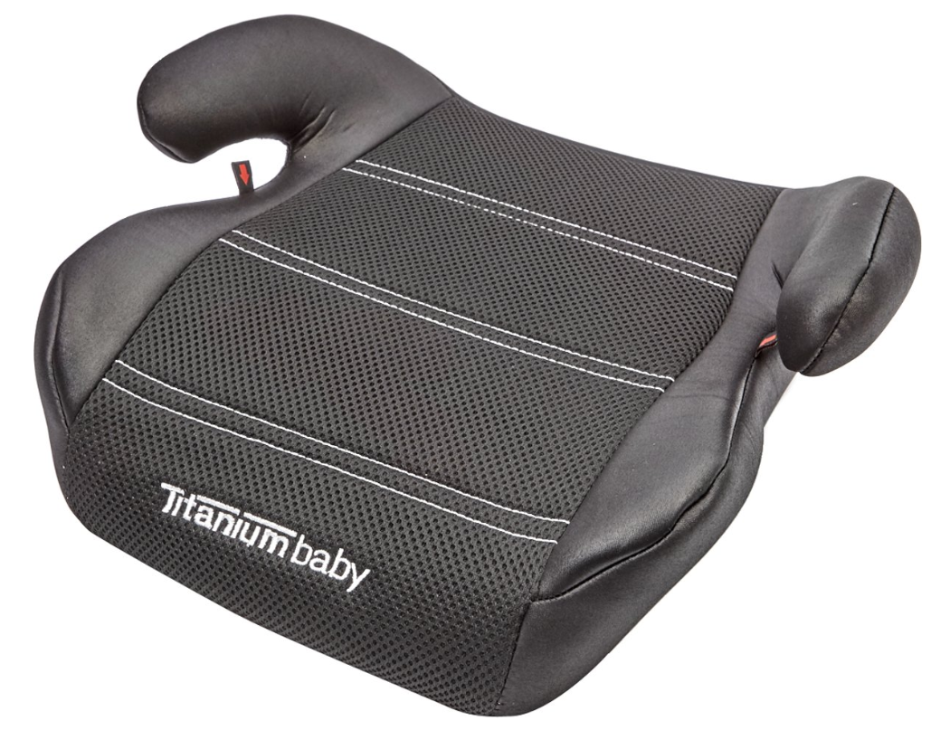 

Бустер автокресло детское Titanium Baby 15-36 кг. черное