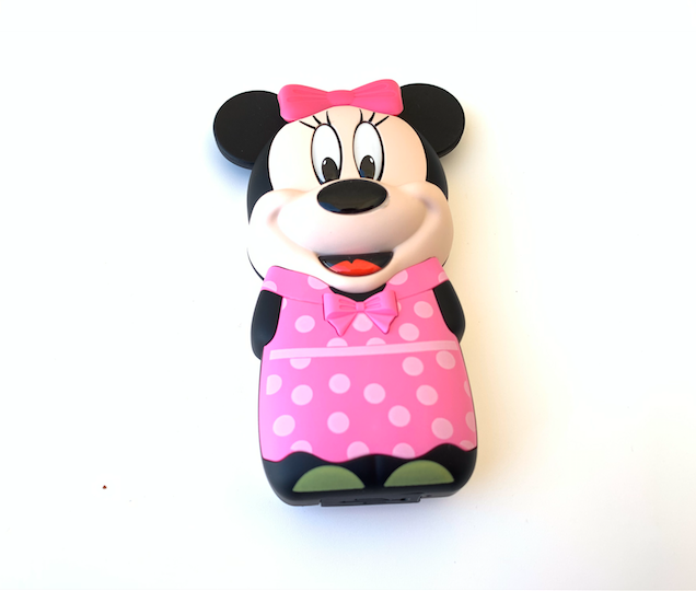 

Мини мобильный телефон Kuh Микки Маус c встроенным Power Bank 2200 мАч Pink