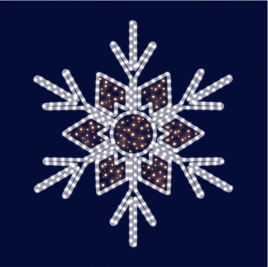 

Снежинка светодиодная SL013 Lumiere 1.15м*1.3м