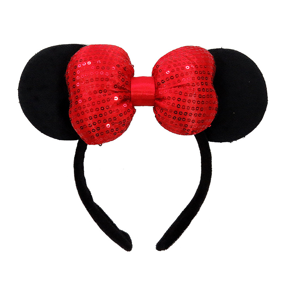 

Ушки Minnie Mouse My accessories Черные с красным 18313