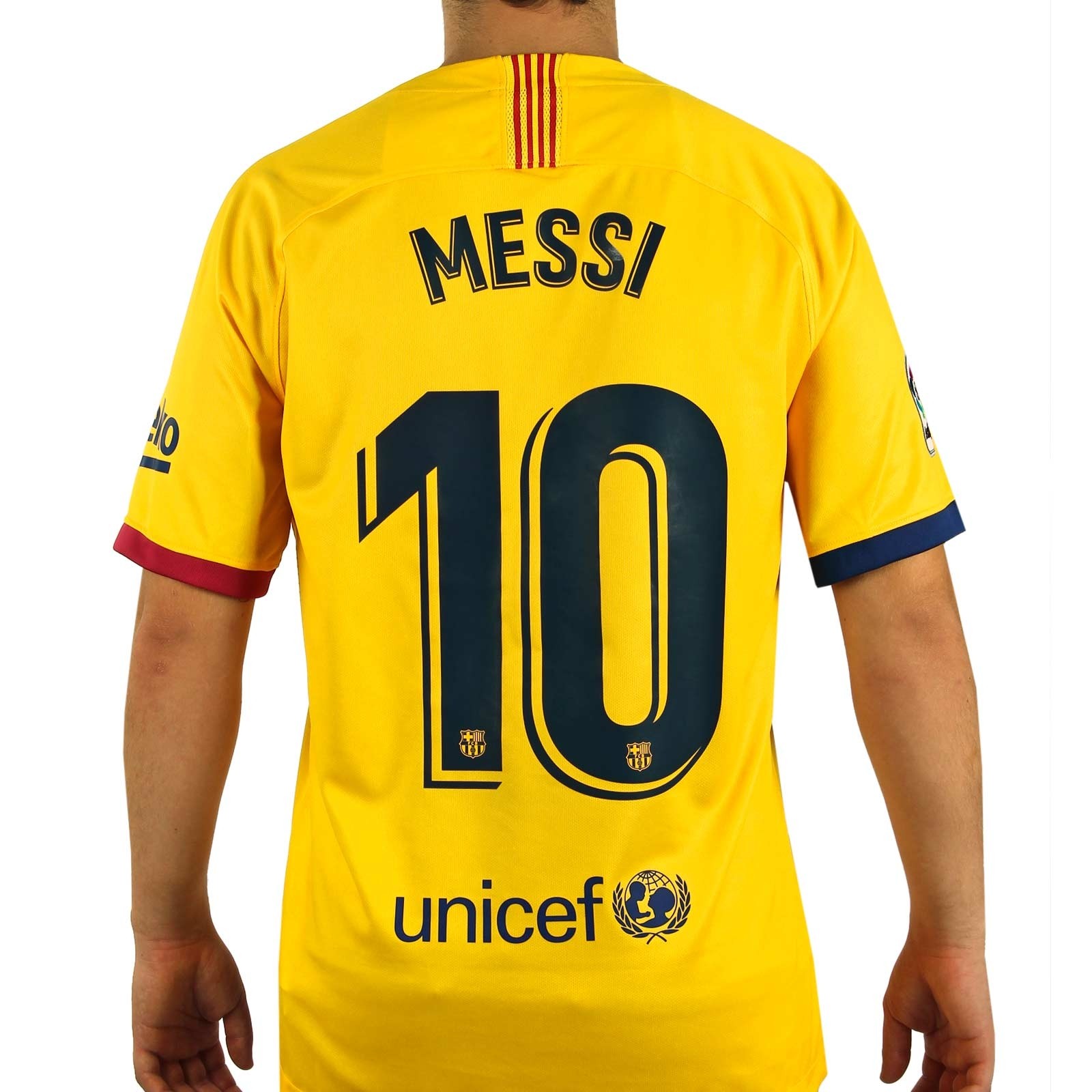 

Форма футбольная детская MESSI BARCELONA (Барселона) выездная Рост 150-155см